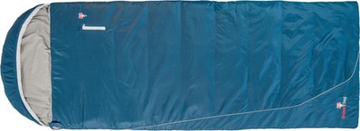 Grüezi Cloud Cotton Comfort Deckenschlafsack, 225x80cm, blau