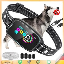 Anti Bell Halsband f&uuml;r Hunde Erziehung Training Bark Control Collar Anti Bellen