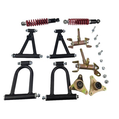 Front Suspension Arm Kit Assembly Upper/Lower Swingarm For ATV Quad Bike Go Kart