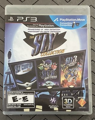 The Sly Collection PS3 (Sony PlayStation 3, 2010) CIB 3 Classic games in HD!