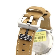 Officine Panerai Luminor Base Logo 44MM Manual Steel Men's Watch 100327210 5