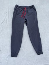 Women  s Figs Technical Collection Gray Scrub pants Jogger style Sz L/T bottom