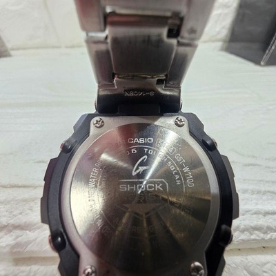 CASIO G-SHOCK G-STEEL GST-W110D-1A9JF black gold Men's Watch Metal