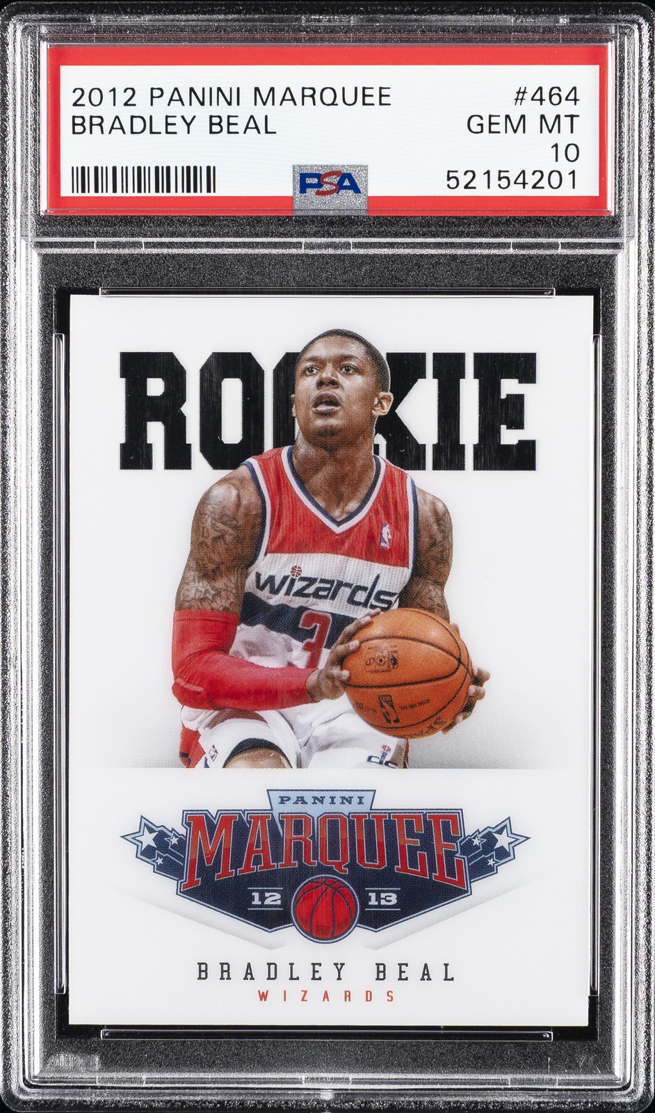 2012 PANINI MARQUEE #464 BRADLEY BEAL PSA 10