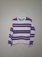 Women's Loft Crewneck Cableknit Sweater Sz XS