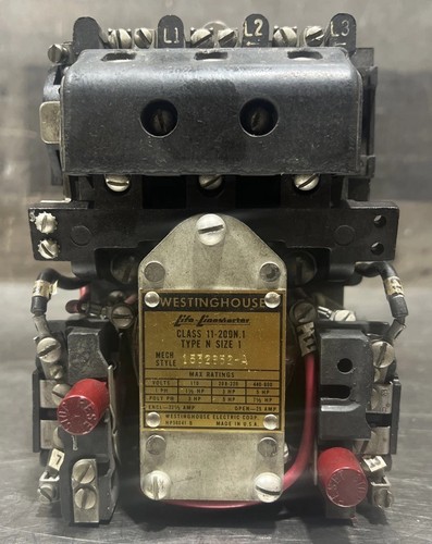Westinghouse 1532852-A Motor Starter Life-Linestarter Type N Used Surplus
