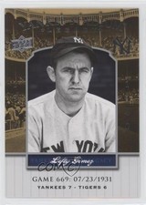 2008 Upper Deck Yankee Stadium Legacy Lefty Gomez #YSL669 HOF 3h2