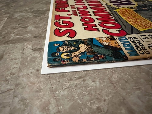 Sargento Furia #51 FN- 5,5 (Marvel Comics 1968) - Imagen 9 de 22