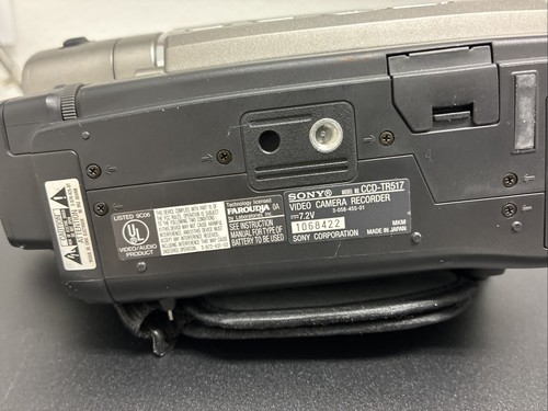 Videocámara Sony Handycam CCD-TR517 8mm Video8 con batería repuestos reparaciones - Imagen 2 de 3
