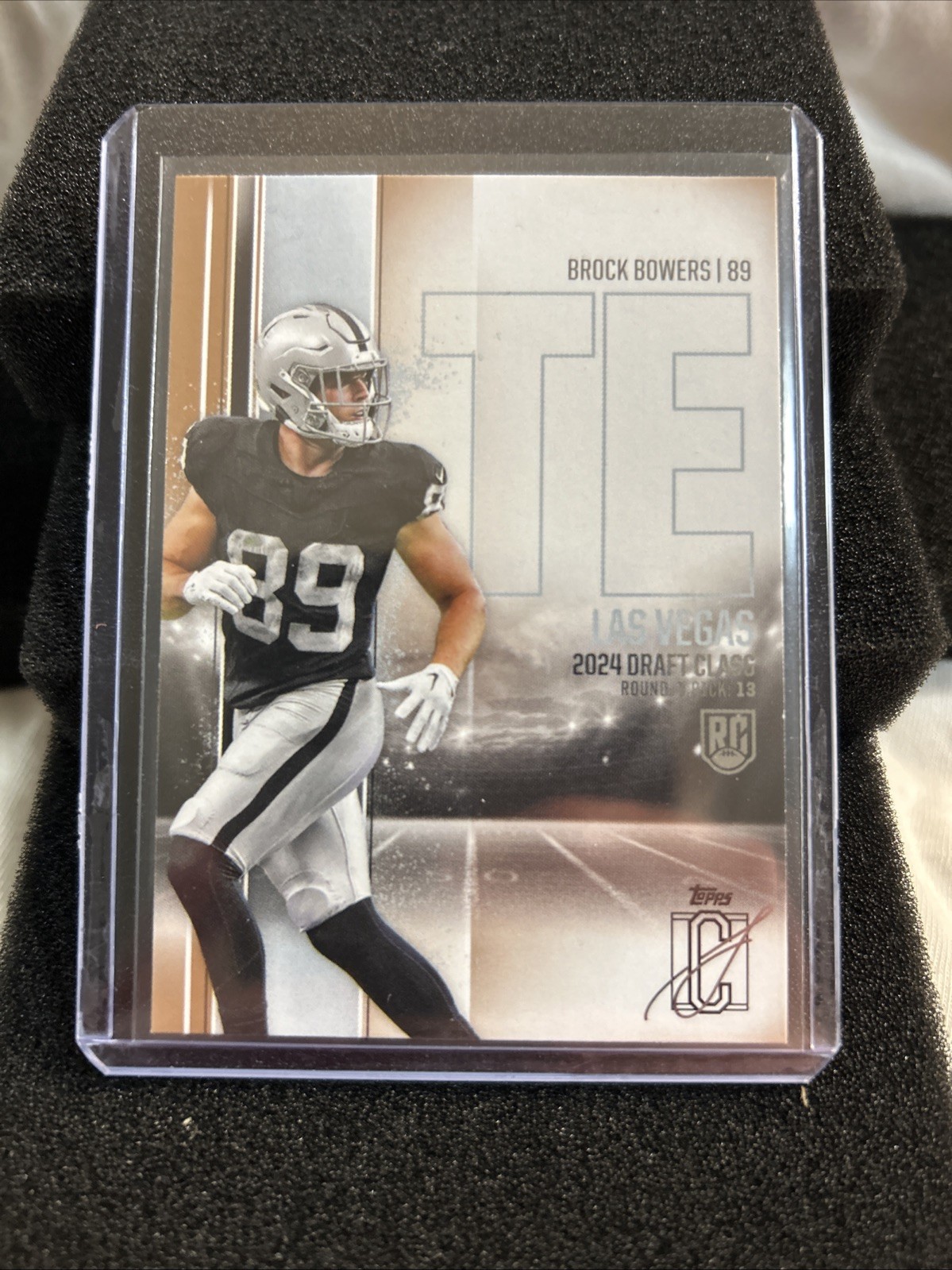 2024 Topps Signature Class - Rookies Brock Bowers #129 Bronze (RC)