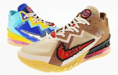 Nike LeBron 18 Low Wile E. Space Players US 10/28cm Sneaker