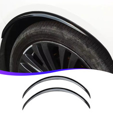 2x 72cm Car Auto Wheel Eyebrow Arch Protector Trim Lips Fender Flares Protector