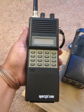 Sporty s A300 Aircraft Radio Transceiver Tested Working Leather Case