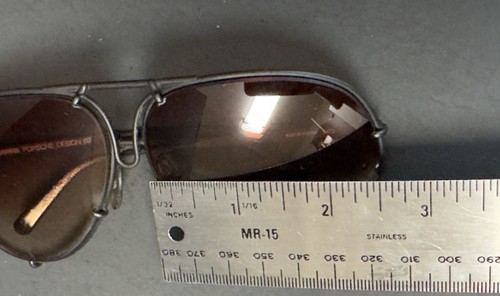 Vintage Porsche Design by Carrera - Piloten Sonnenbrille Amber BLK Gestell 176-921 - Bild 7 von 11
