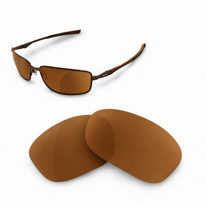newpolar lentes polarizadas de repuesto para Oakley Splinter marrón