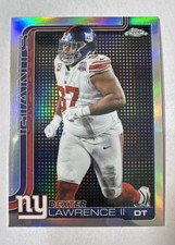Dexter Lawrence II 2025 Topps Chrome Lightboard SSP 🔥 NY Giants Ultra Rare #230