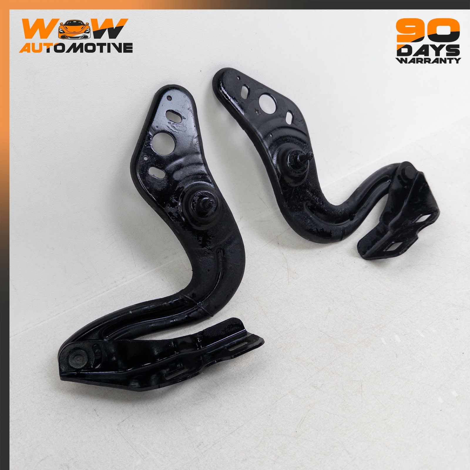 05-13 CHEVROLET CORVETTE C6 FRONT LEFT RIGHT HOOD BONNET HINGE SET OEM