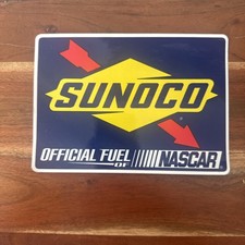 Sunoco Race Fuels Official Fuel of NASCAR Sticker Decal Vtg Racing Bumper- Read!