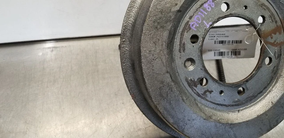 1980 TOYOTA LAND CRUISER FJ43 ТОРМОЗНОЙ БАРАБАН РОТОР ПЕРЕДНИЙ ЛЕВЫЙ ВОДИТЕЛЬ - Изображение 3 из 4