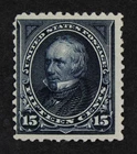 CKStamps: US Stamps Collection Scott#259 15c Clay Mint H OG Lightly Gum Dist