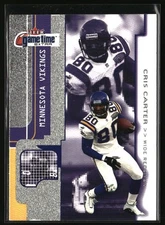2001 Fleer Game Time #12 Cris Carter Extra