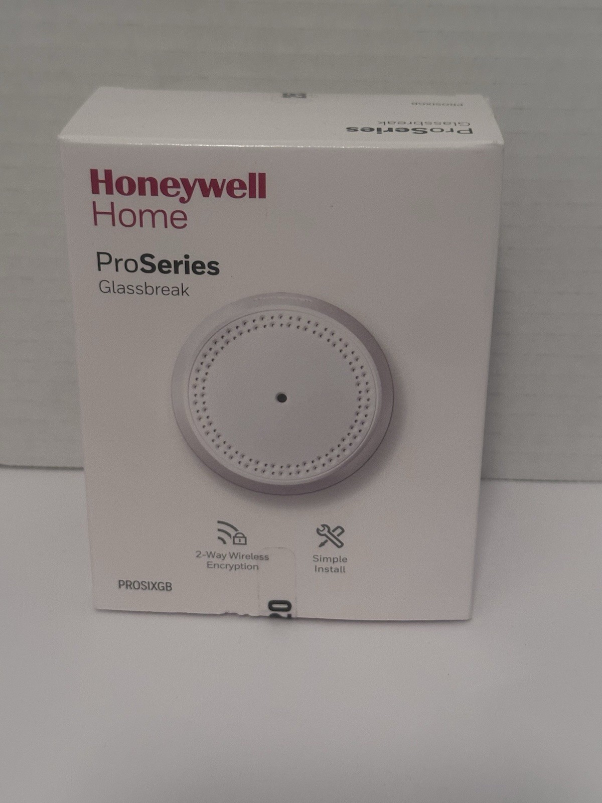Brand New Honeywell PROSIXGB Pro Series Wireless Glassbreak Sensor, 25' Range