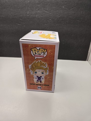 Funko Pop Dragon Ball Super Saiyan 2 Gohan 518 Glow Gamestop esclusivo APERTO - Foto 8 di 12