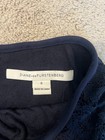 Diane von Furstenberg Blue Floral Lace Pencil Skirt Knee Length Size 0 Zip — photo 2
