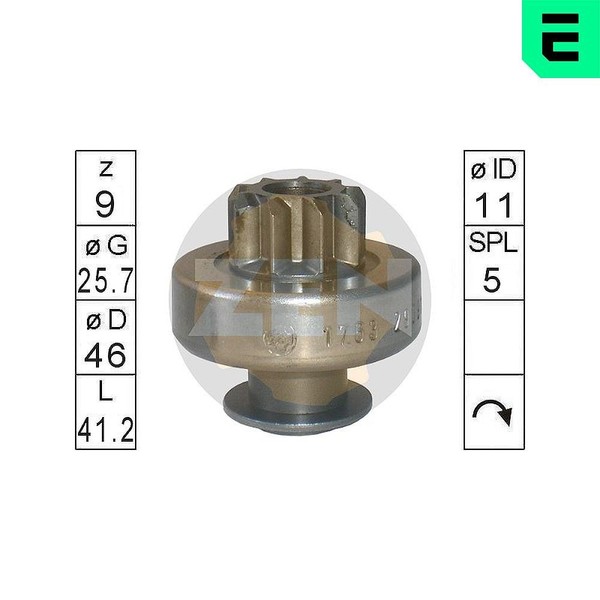 Era Freilaufgetriebe, Starter U.A. FüR CitroËN, Dacia, Nissan, Peugeot, Renault-image