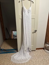 Brand NEW Size 12 White Wedding Dress NEVER WOREN