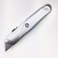 Teppichmesser Profi-Aluguss-Cuttermesser Mit Trapezklingen KlingeläNge 60 Mm