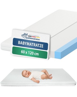 Babymatratze 60x120 70x140 - Premium Baby Matratze - Kindermatratze bis 5 Jahre