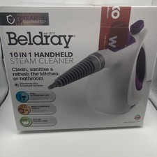 Beldray BEL0701TQN 10-in-1 1000W Handheld Steam Cleaner with Accessories -...