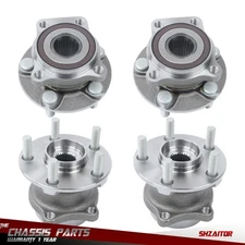 2x Front + 2x Rear Wheel Hub & Bearing Assy For Subaru Outback Legacy 2010-2014