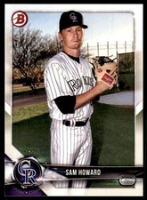 2018 Bowman Sam Howard Baseball Cards #BP109