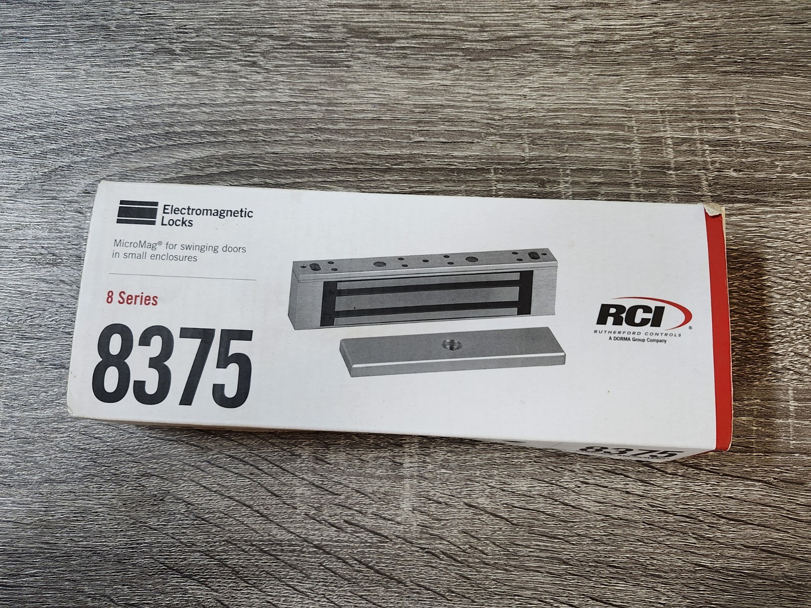 RCI 8375 x 28 Surface Micromag Electromagnetic Lock New Open Box