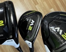 Taylormade M2 Wood Set - Driver, 3 Wood And 4 Hybrid Regular Shafts Right Handed