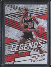 2024-25 Panini Revolution Legends #175 Clyde Drexler - Portland - MINT