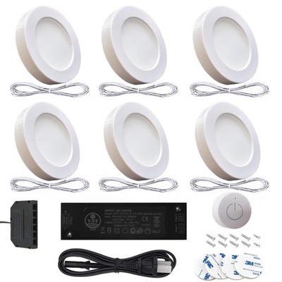 VST Under Cabinet Lighting 12V 2W(12W Total, 60W Equivalent), with Wireless D...