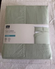 Pure Cotton Double Duvet Set with Pillow Cases -100% Cotton