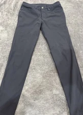 Lululemon ABC Pant Slim 28 ”L Utilitech Seal Gray Men’s Size 28
