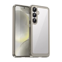 Hurtel Outer Space Case FÜR Samsung Galaxy S25+ MIT Gelrahmen Transparent