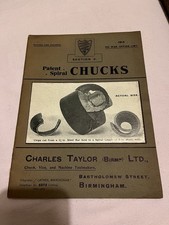 Old Trade Catalogue Patent Spiral Lathe Chucks For Lathes, Charles Taylor LTD
