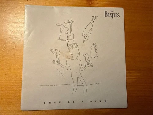 The Beatles ‎– Free As A Bird 1995 Apple NR 7243 8 58497 7 0 45 7” Vinyl VG+