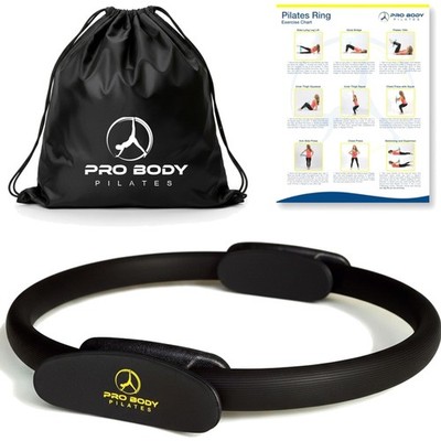 Fitness Circle   14 Inch Pilates Ring for Focusing on Toning Inner Thighs, Ar...