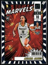2025 Donruss WNBA #18 Aziaha James Net Marvels