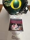 Troy Franklin Autographed Oregon Ducks Mini Helmet JSA COA — photo 3
