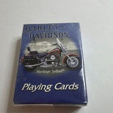 Harley-Davidson Heritage Softail Collectible Playing Cards 2003 USA