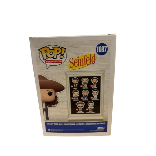 Funko Pop Seinfeld Elaine Sombrero #1087 figurina in vinile in scatola autentica - Foto 3 di 6