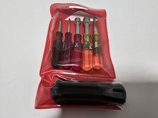 Vintage Crescent Compact Convertible Nutdriver / Screwdriver Set USA C181 READ